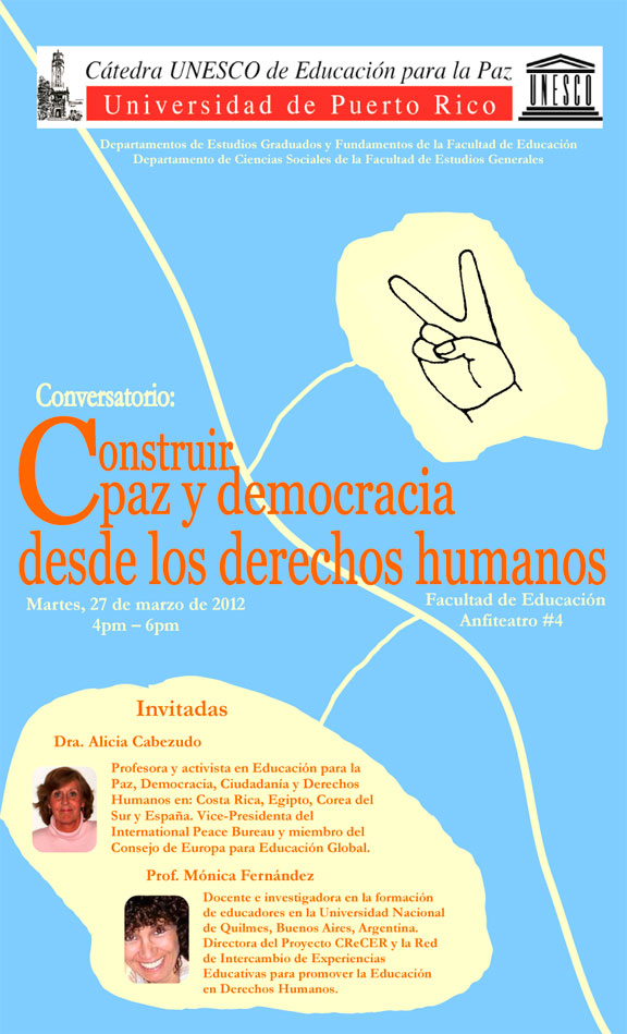 Conversatorio Derechos Humanos paz y democracia