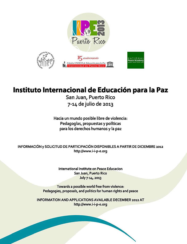 Flyer IIPE 2013